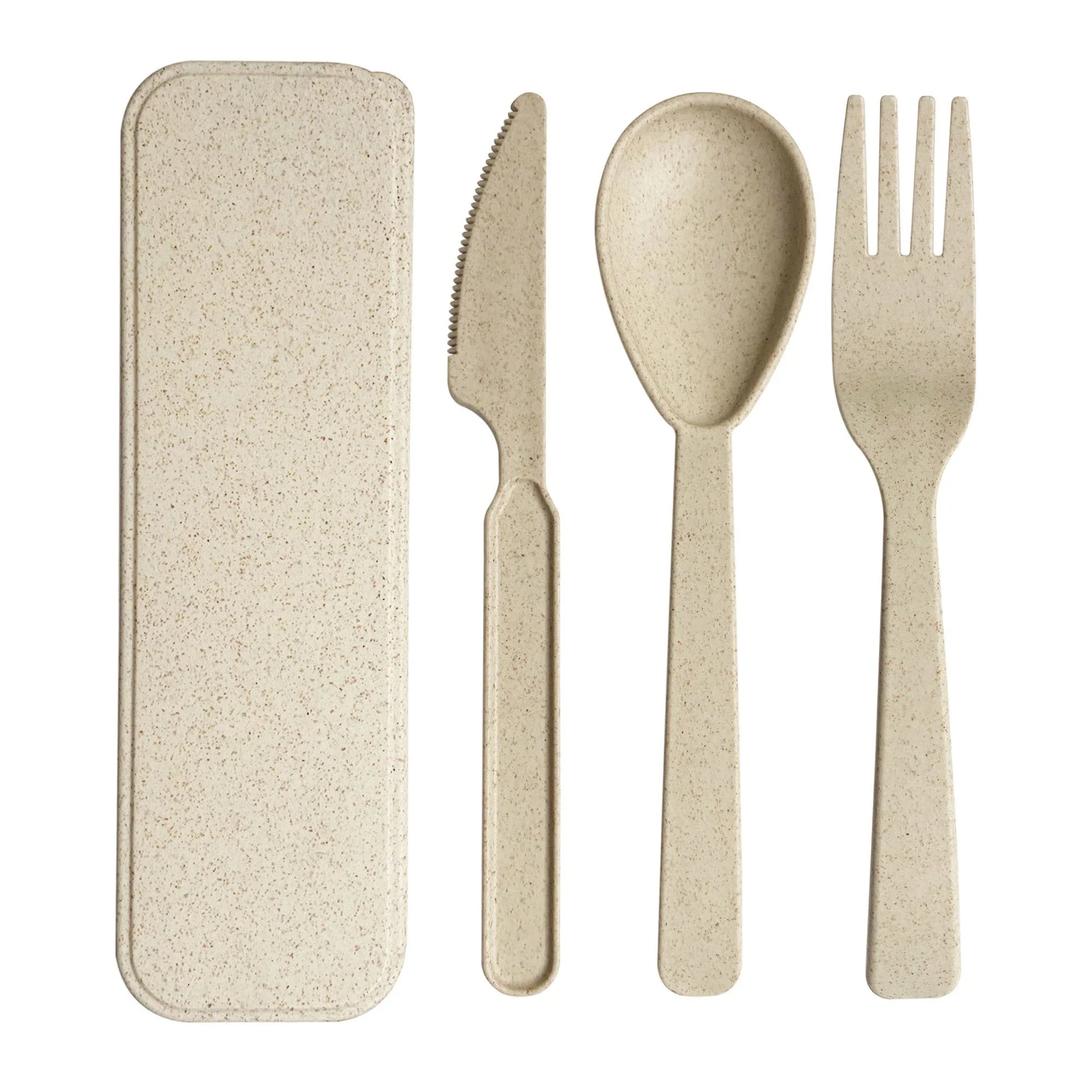 Wheat Straw Utensils Set - PrintaPromo