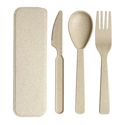 Wheat Straw Utensils Set - PrintaPromo