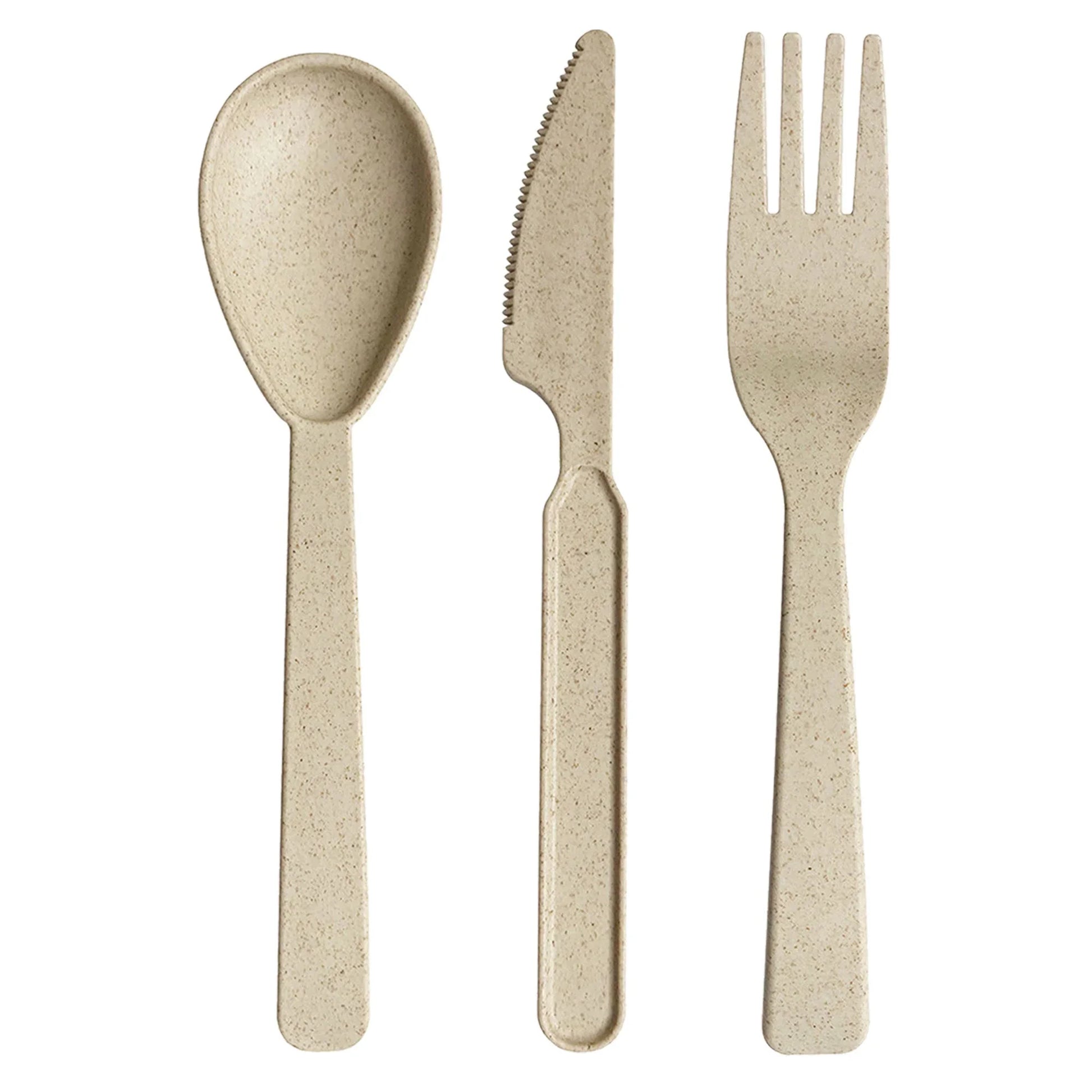 Wheat Straw Utensils In Bag - PrintaPromo