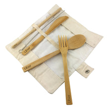 Bamboo Utensils Set - PrintaPromo