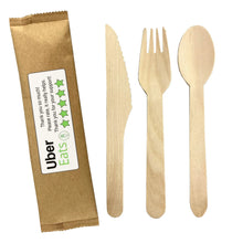 2pcs Wooden Cutlery Set - PrintaPromo
