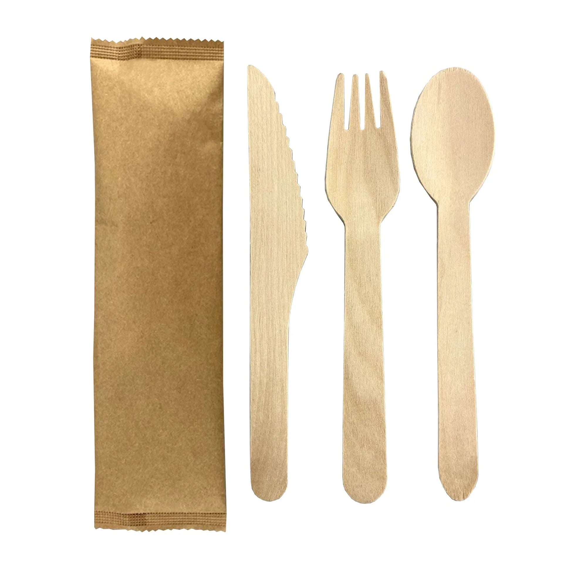 2pcs Wooden Cutlery Set - PrintaPromo