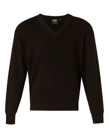 V-Neck Wool/Acrylic Knit Long Sleeves Jumper WJ01 - PrintaPromo