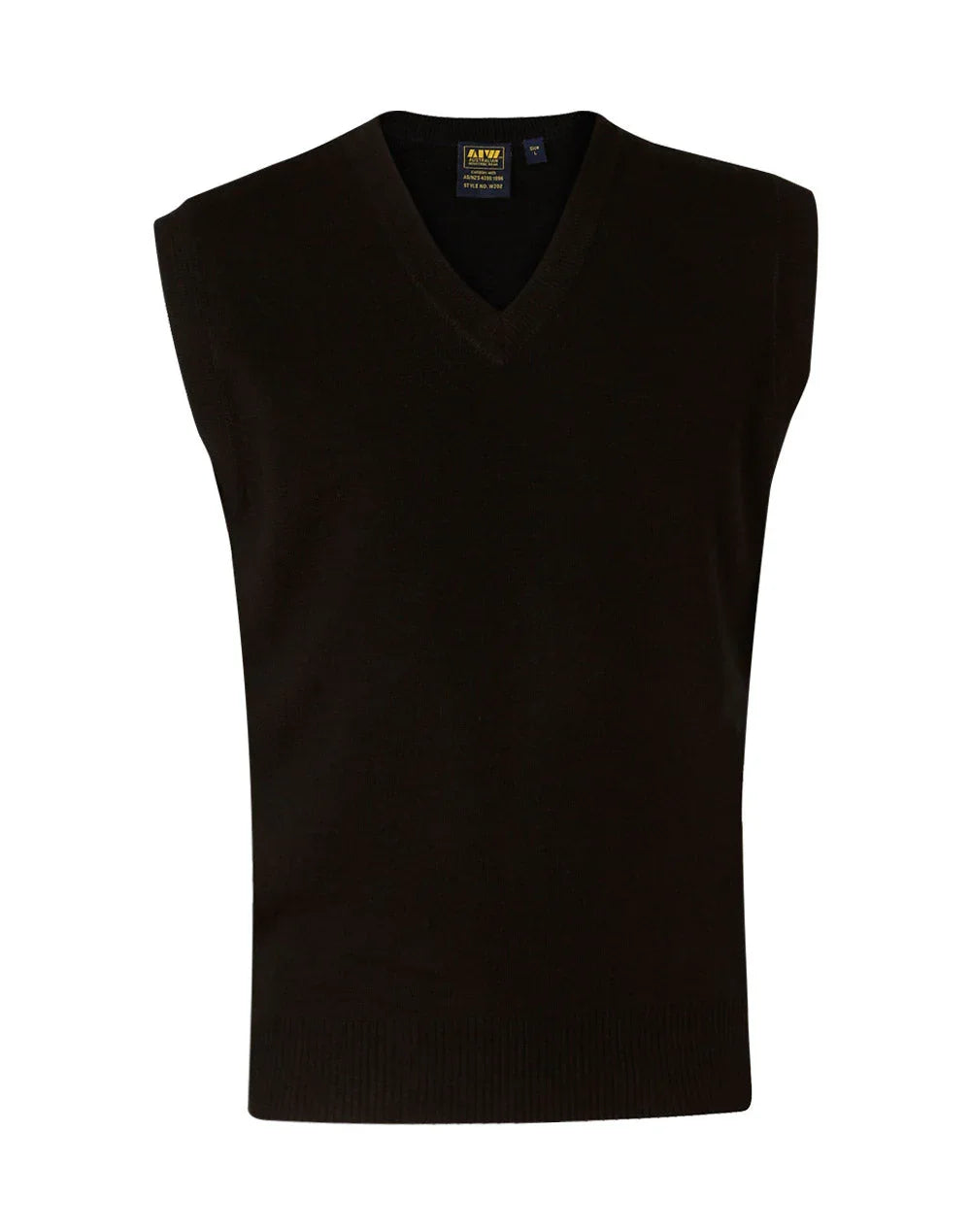 V-Neck Wool/Acrylic Knit Vest WJ02 - PrintaPromo