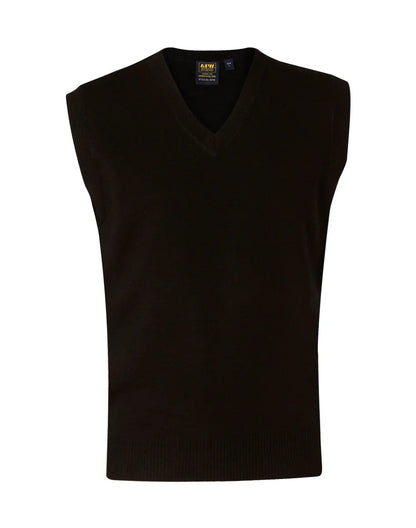 V-Neck Wool/Acrylic Knit Vest WJ02 - PrintaPromo