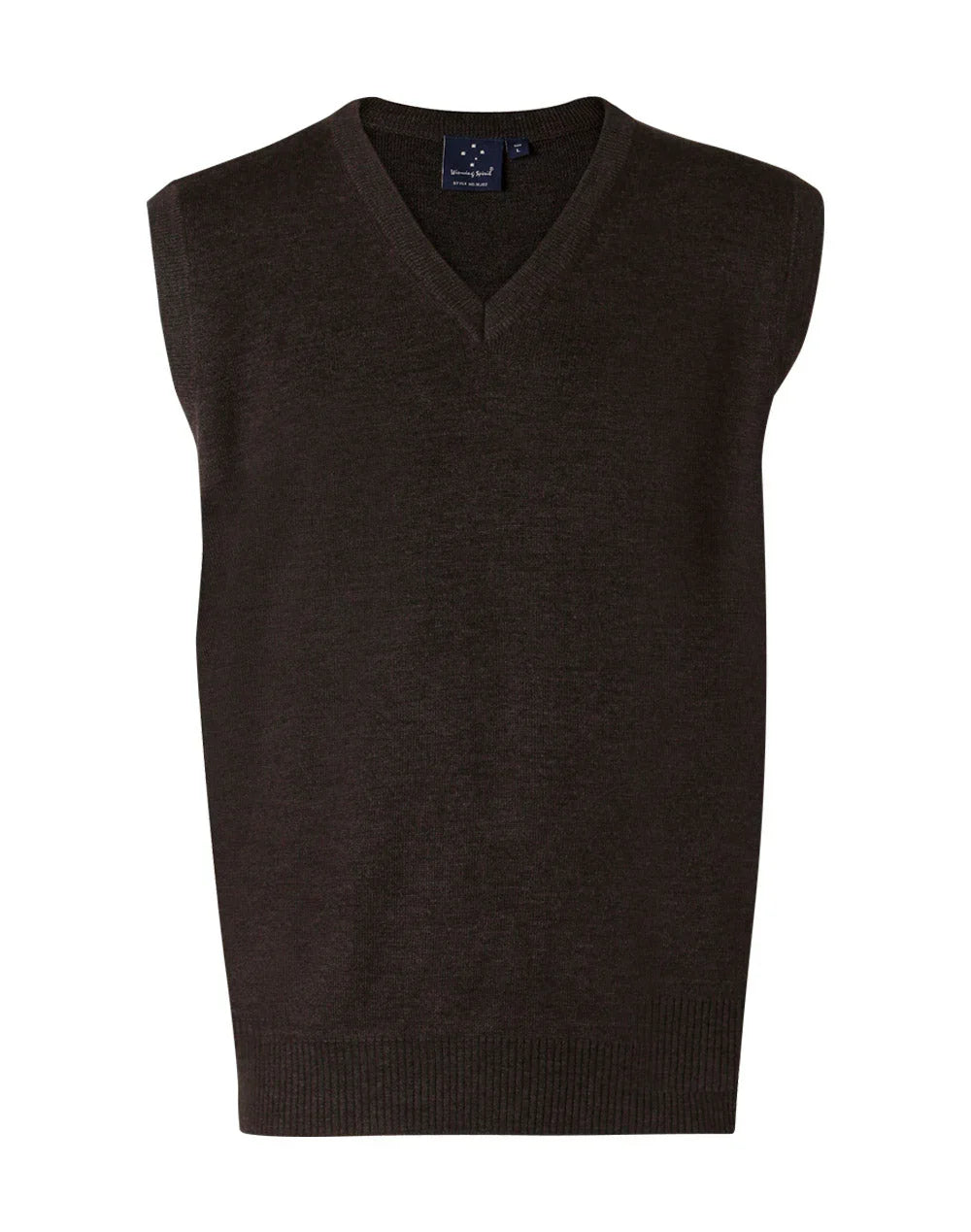 V-Neck Wool/Acrylic Knit Vest WJ02 - PrintaPromo