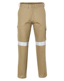 Mens Heavy Cotton Pre-shrunk Drill Pants 3M Tapes Stout Size WP08HV - PrintaPromo