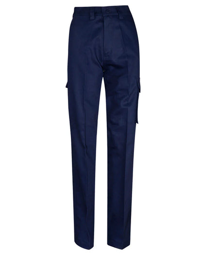 Mens Heavy Cotton Pre-Shrunk Drill Pants Longer Leg Size WP13 - PrintaPromo