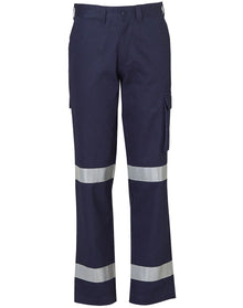 Ladies Heavy Cotton Pre-Shrunk Drill Pants with 3M Reflective Tape WP15HV - PrintaPromo