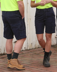 Unisex Cotton Canvas Cargo Shorts with CORDURA® WP21 - PrintaPromo