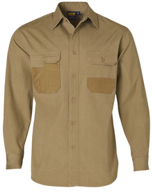 Durable Long Sleeve Work Shirt WT06 - PrintaPromo