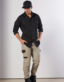 Men's Stretch Work Shirt WT10 - PrintaPromo