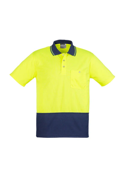 Unisex Hi Vis Basic Spliced Polo - Short Sleeve ZH231 - PrintaPromo