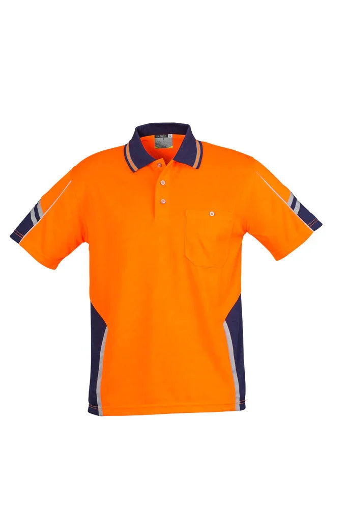Mens Hi Vis Squad S/S Polo ZH237 - PrintaPromo