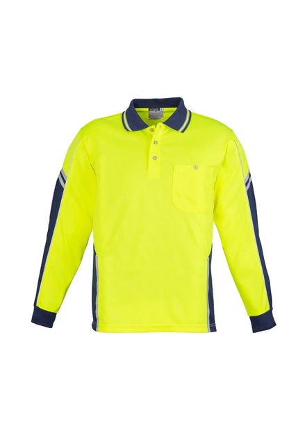 Mens Hi Vis Squad L/S Polo ZH238 - PrintaPromo