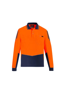 Mens Hi Vis Flux L/S Polo ZH310 - PrintaPromo