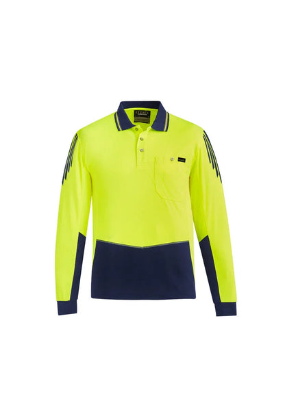 Mens Hi Vis Flux L/S Polo ZH310 - PrintaPromo