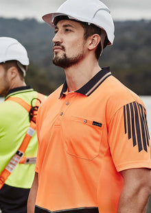 Mens Hi Vis Flux S/S Polo ZH315 - PrintaPromo