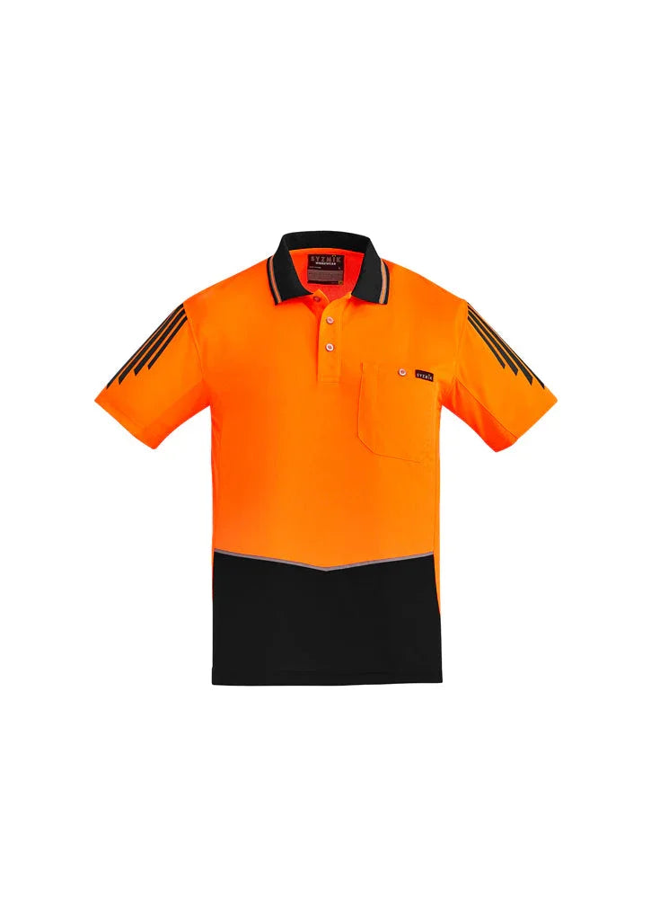 Mens Hi Vis Flux S/S Polo ZH315 - PrintaPromo