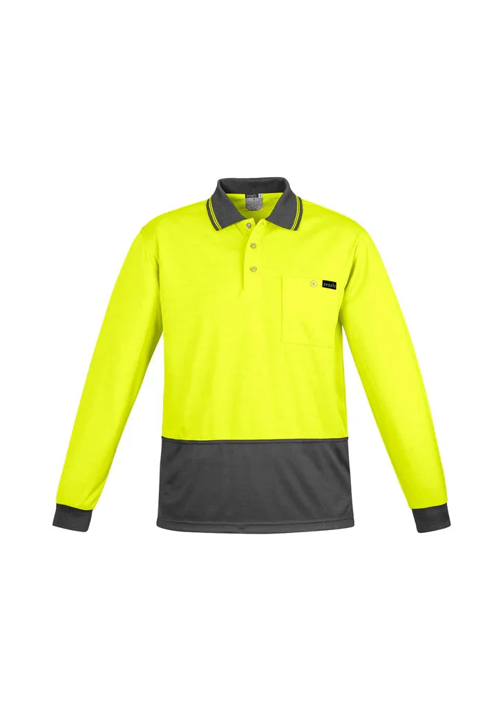 Mens Comfort Back L/S Polo ZH410 - PrintaPromo