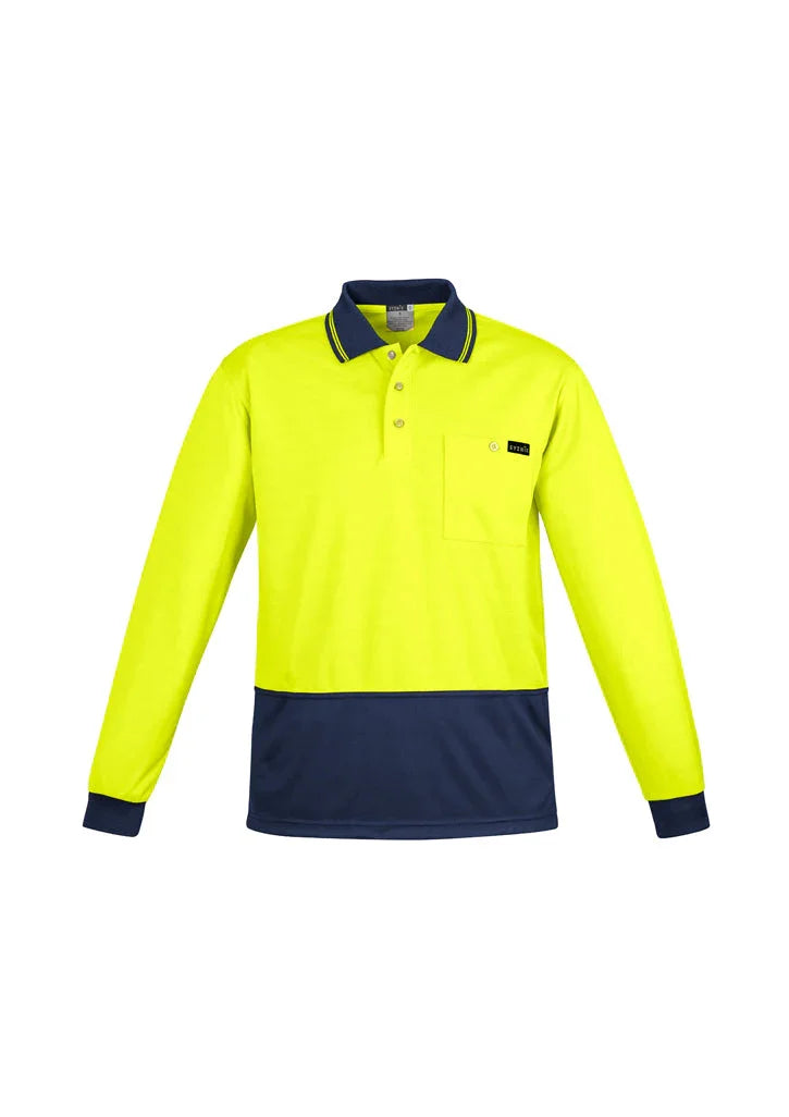 Mens Comfort Back L/S Polo ZH410 - PrintaPromo