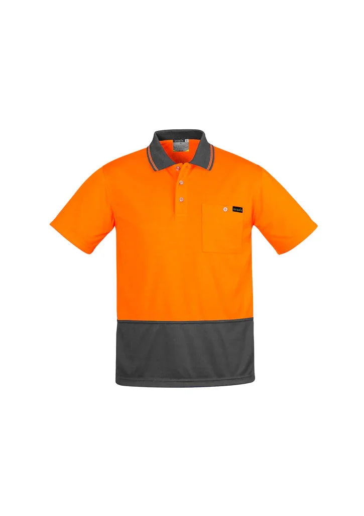 Mens Comfort Back S/S Polo ZH415 - PrintaPromo
