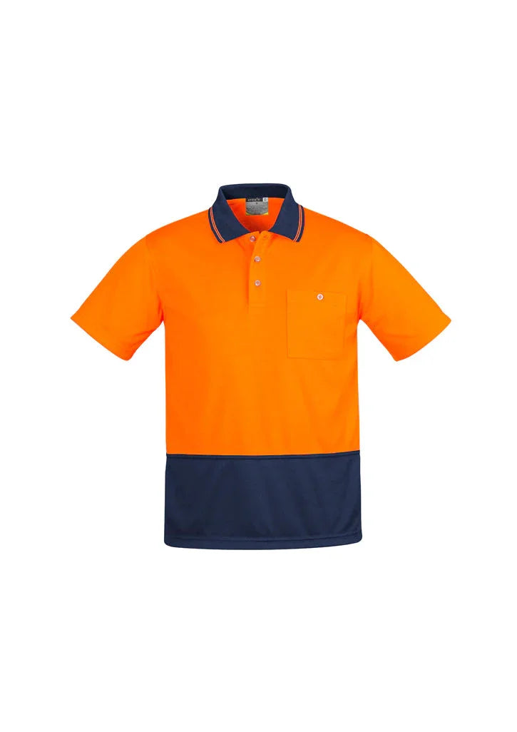 Mens Comfort Back S/S Polo ZH415 - PrintaPromo
