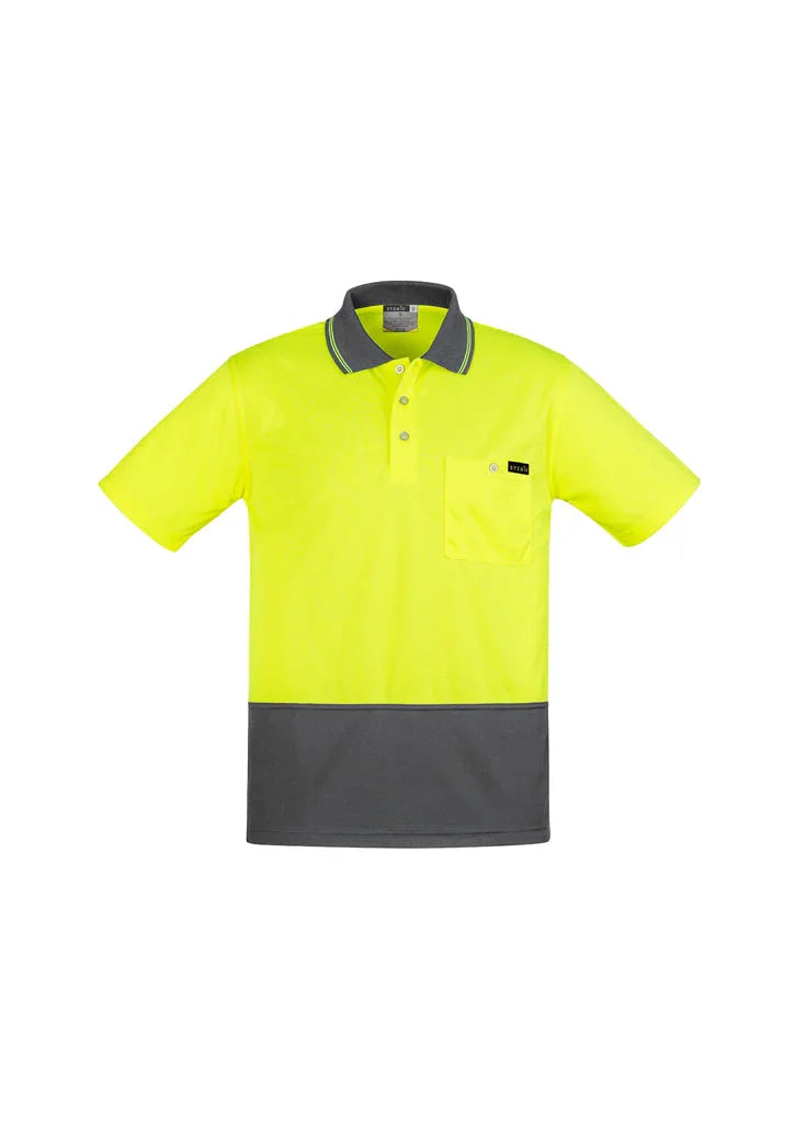 Mens Comfort Back S/S Polo ZH415 - PrintaPromo