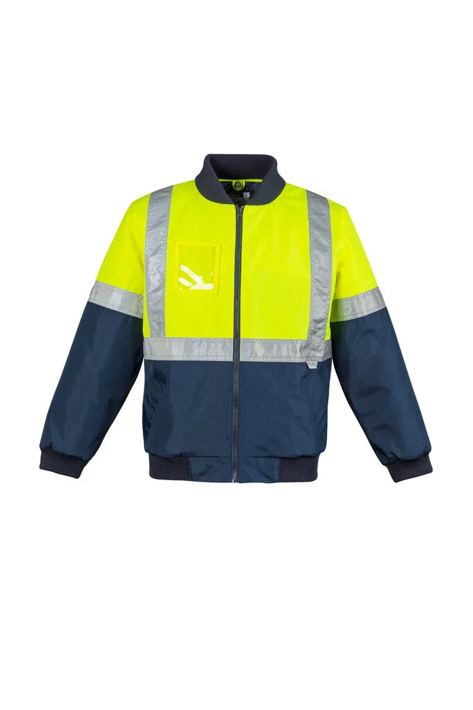 Mens HI Vis Quilted Flying Jacket ZJ351 - PrintaPromo