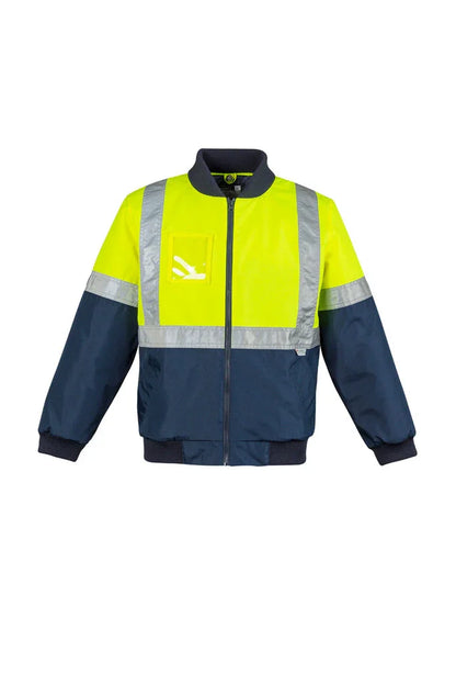 Mens HI Vis Quilted Flying Jacket ZJ351 - PrintaPromo