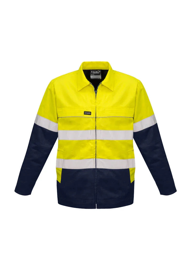 Mens Hi Vis Cotton Drill Jacket ZJ590 - PrintaPromo