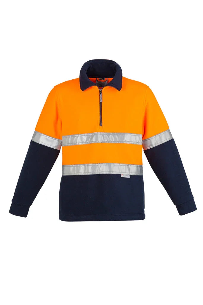 Mens Hi Vis Fleece Jumper - Hoop Taped ZT461 - PrintaPromo