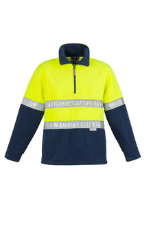 Mens Hi Vis Fleece Jumper - Hoop Taped ZT461 - PrintaPromo