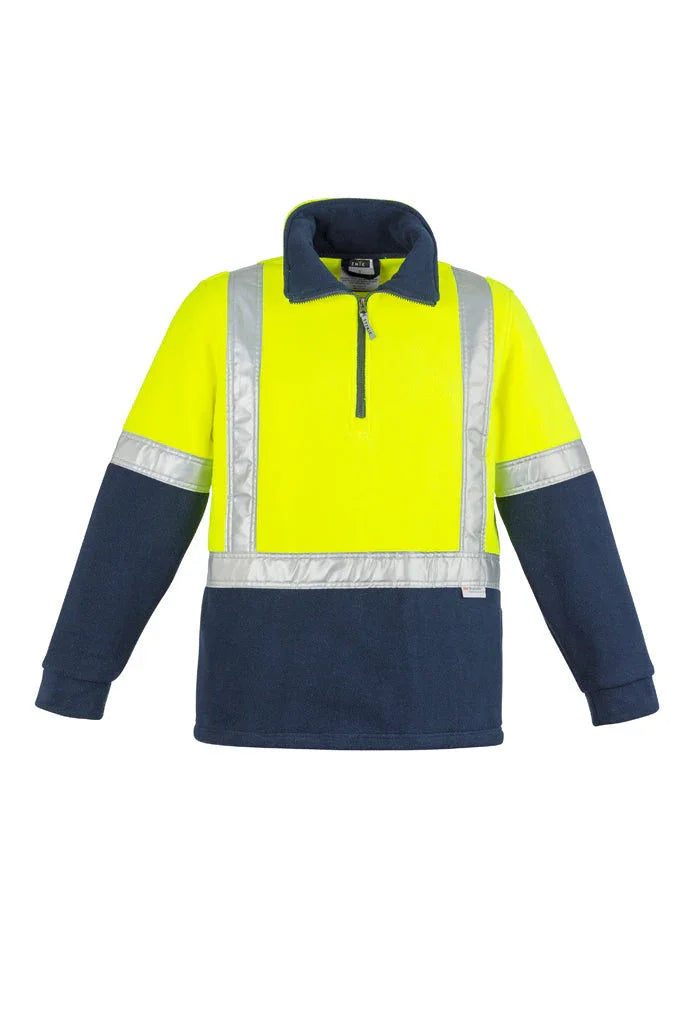Mens Hi Vis Fleece Jumper - Shoulder Taped ZT462 - PrintaPromo
