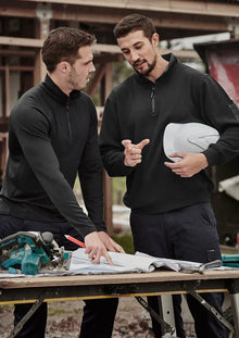 Mens Merino Wool Mid-Layer Pullover ZT766 - PrintaPromo