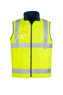 Mens Hi Vis Lightweight Fleece Lined Vest ZV358 - PrintaPromo