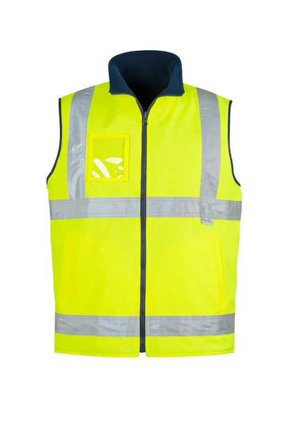 Mens Hi Vis Lightweight Fleece Lined Vest ZV358 - PrintaPromo