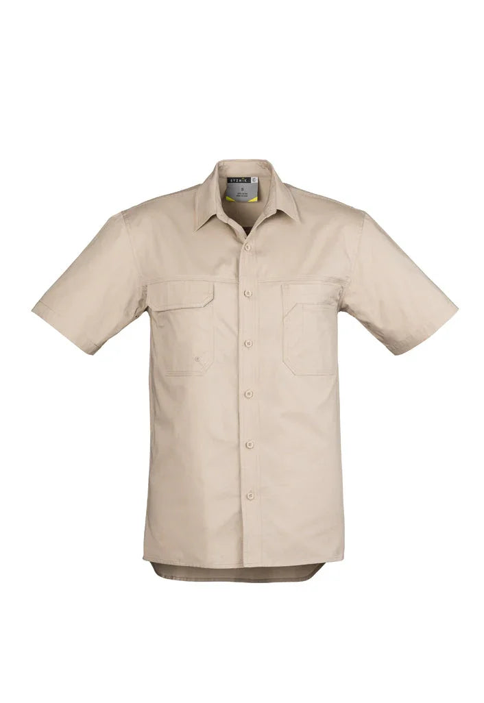 Mens Light Weight Tradie S/S Shirt ZW120 - PrintaPromo