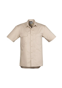 Mens Light Weight Tradie S/S Shirt ZW120 - PrintaPromo
