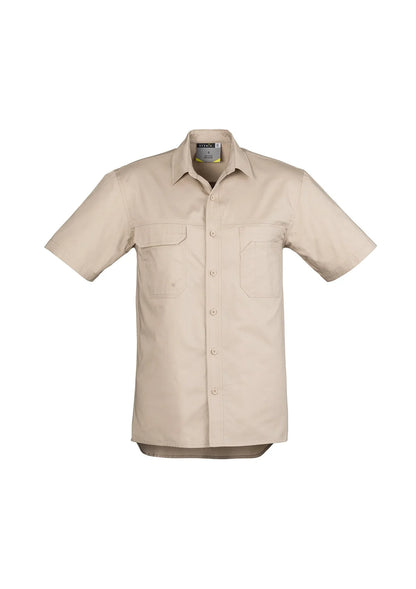 Mens Light Weight Tradie S/S Shirt ZW120 - PrintaPromo