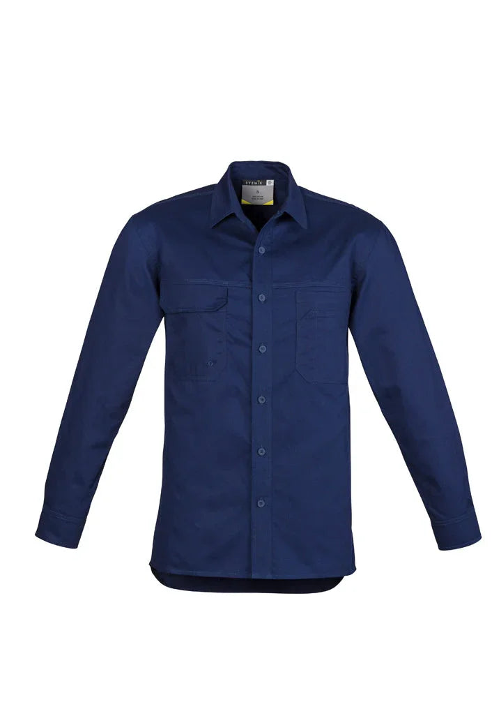 Mens Lightweight Tradie L/S Shirt ZW121 - PrintaPromo