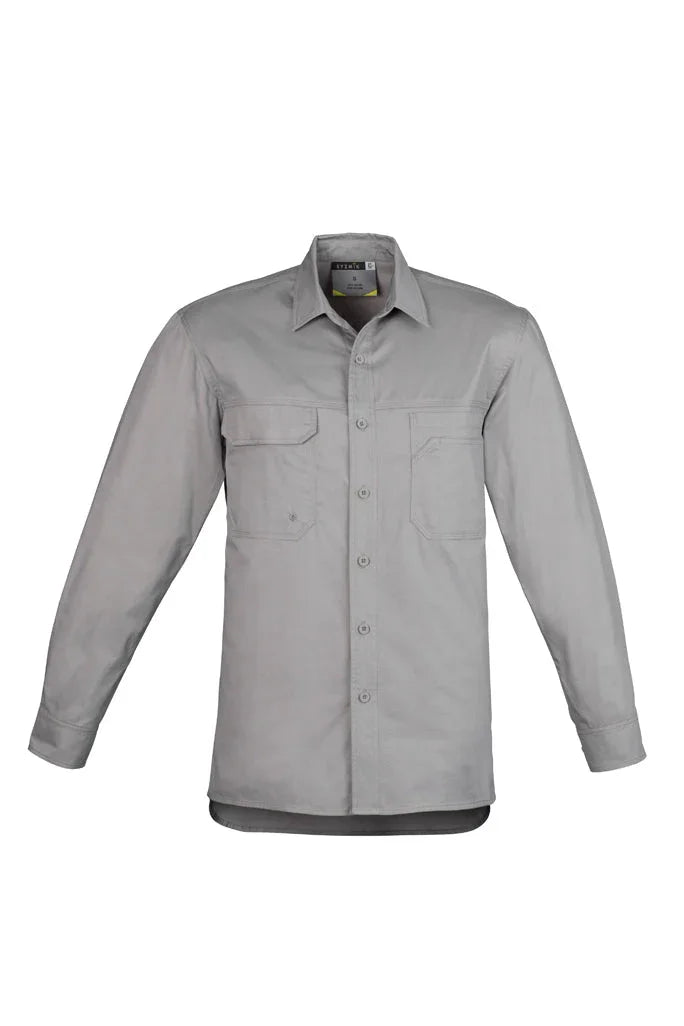 Mens Lightweight Tradie L/S Shirt ZW121 - PrintaPromo