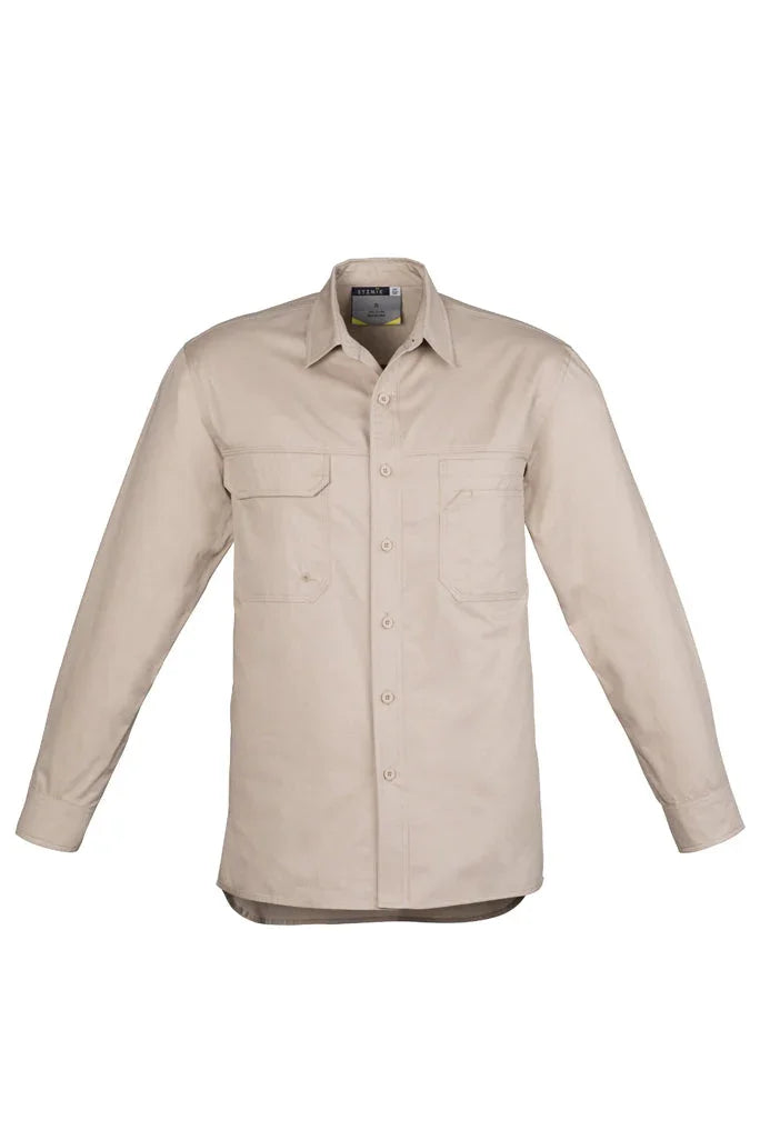 Mens Lightweight Tradie L/S Shirt ZW121 - PrintaPromo