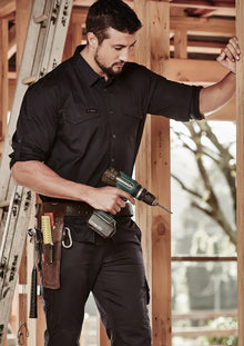 Mens Rugged Cooling Mens L/S Shirt ZW400 - PrintaPromo