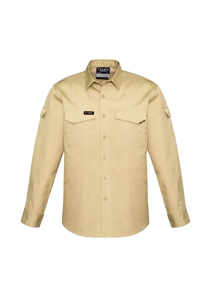 Mens Rugged Cooling Mens L/S Shirt ZW400 - PrintaPromo