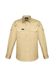 Mens Rugged Cooling Mens L/S Shirt ZW400 - PrintaPromo