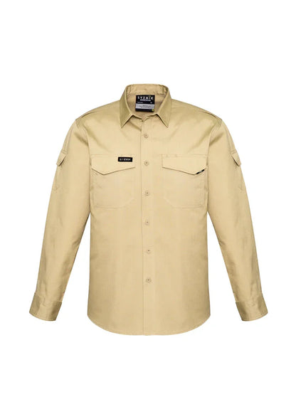 Mens Rugged Cooling Mens L/S Shirt ZW400 - PrintaPromo