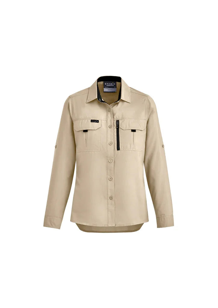 Womens Outdoor L/S Shirt ZW760 - PrintaPromo