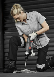 Womens Lightweight Tradie S/S Shirt ZWL120 - PrintaPromo