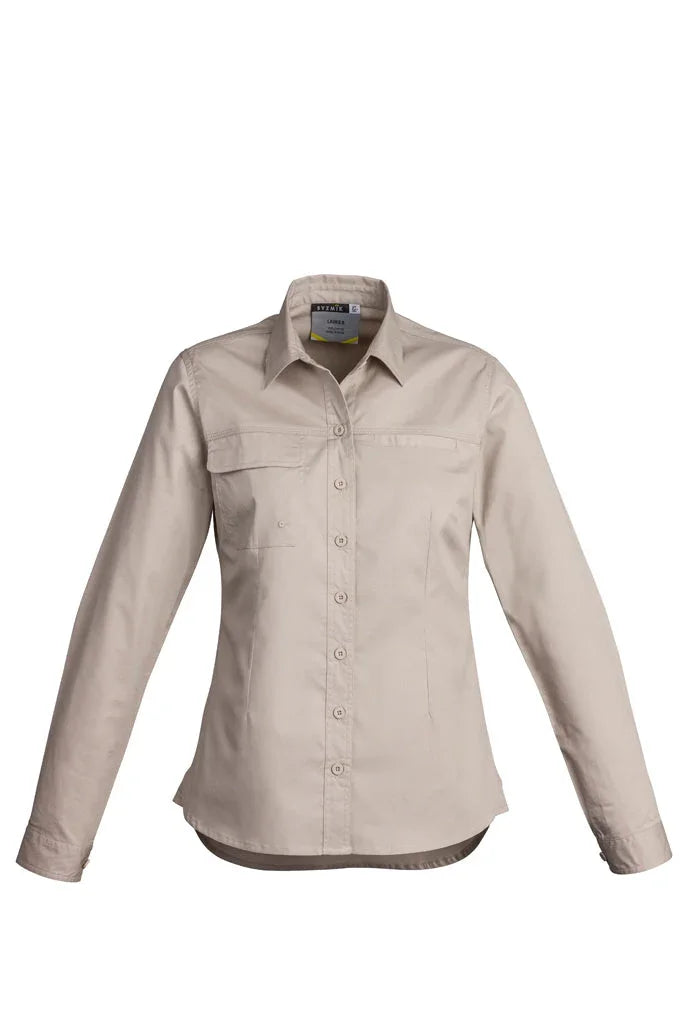 Womens Lightweight Tradie L/S Shirt ZWL121 - PrintaPromo
